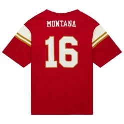 Mitchell & Ness T-Shirts & Tops-Icon Premium N&N S/S Tee San Francisco 49Ers Joe Montana