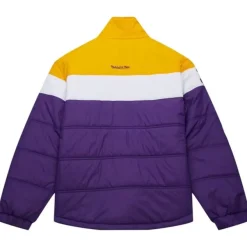 Mitchell & Ness Jackets & Outerwear-In The Clutch Puffer Jacket Vintage Logo Minnesota Vikings