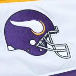 Mitchell & Ness Jackets & Outerwear-In The Clutch Puffer Jacket Vintage Logo Minnesota Vikings