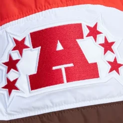 Mitchell & Ness Jackets & Outerwear-In The Clutch Puffer Jacket Vintage Logo Cleveland Browns