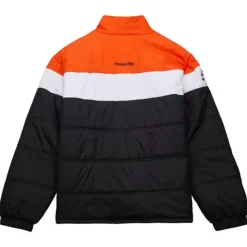 Mitchell & Ness Jackets & Outerwear-In The Clutch Puffer Jacket Vintage Logo Cincinnati Bengals