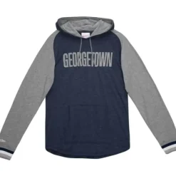 Mitchell & Ness Hoodies & Sweatshirts-In The Zone Lightweight Hoodie Georgetown University