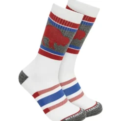 Mitchell & Ness Accessories-Interception Crew Socks Buffalo Bills