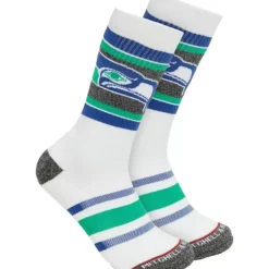 Mitchell & Ness Accessories-Interception Crew Socks Seattle Seahawks