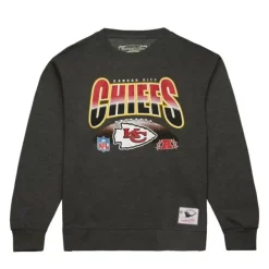Mitchell & Ness Hoodies & Sweatshirts-Inzone Crew Kansas City Chiefs