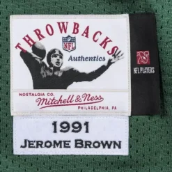 Mitchell & Ness Nfl Authentic-Jerome Brown 1991 Authentic Jersey Philadelphia Eagles