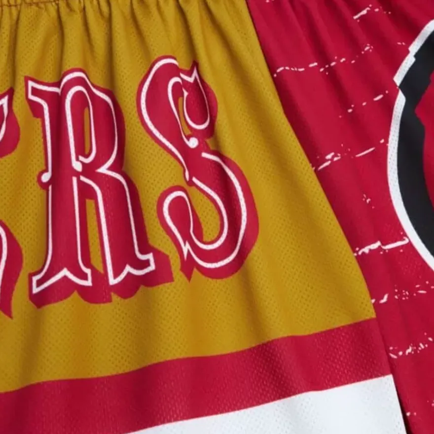 Mitchell & Ness Shorts-Jumbotron 3.0 Shorts San Francisco 49Ers