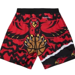 Mitchell & Ness Shorts-Jumbotron 2.0 Sublimated Shorts Atlanta Hawks