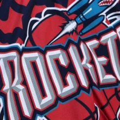Mitchell & Ness Shorts-Jumbotron 2.0 Sublimated Shorts Houston Rockets