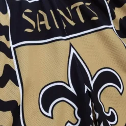 Mitchell & Ness Shorts-Jumbotron 2.0 Sublimated Shorts New Orleans Saints