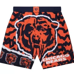 Mitchell & Ness Shorts-Jumbotron 2.0 Sublimated Shorts Chicago Bears
