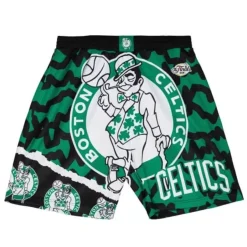 Mitchell & Ness Shorts-Jumbotron 2.0 Sublimated Shorts Boston Celtics