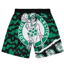 Mitchell & Ness Shorts-Jumbotron 2.0 Sublimated Shorts Boston Celtics