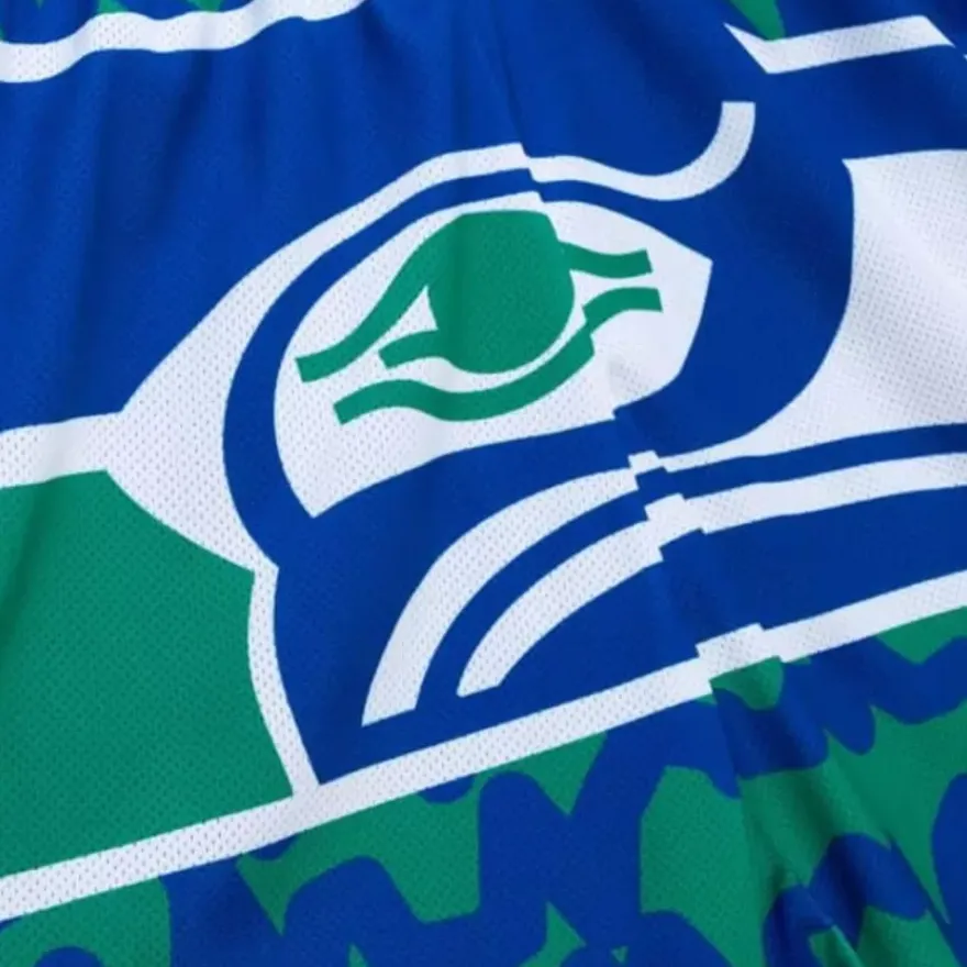 Mitchell & Ness Shorts-Jumbotron 2.0 Sublimated Shorts Seattle Seahawks