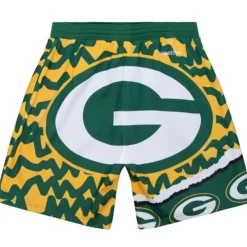Mitchell & Ness Shorts-Jumbotron 2.0 Sublimated Shorts Green Bay Packers