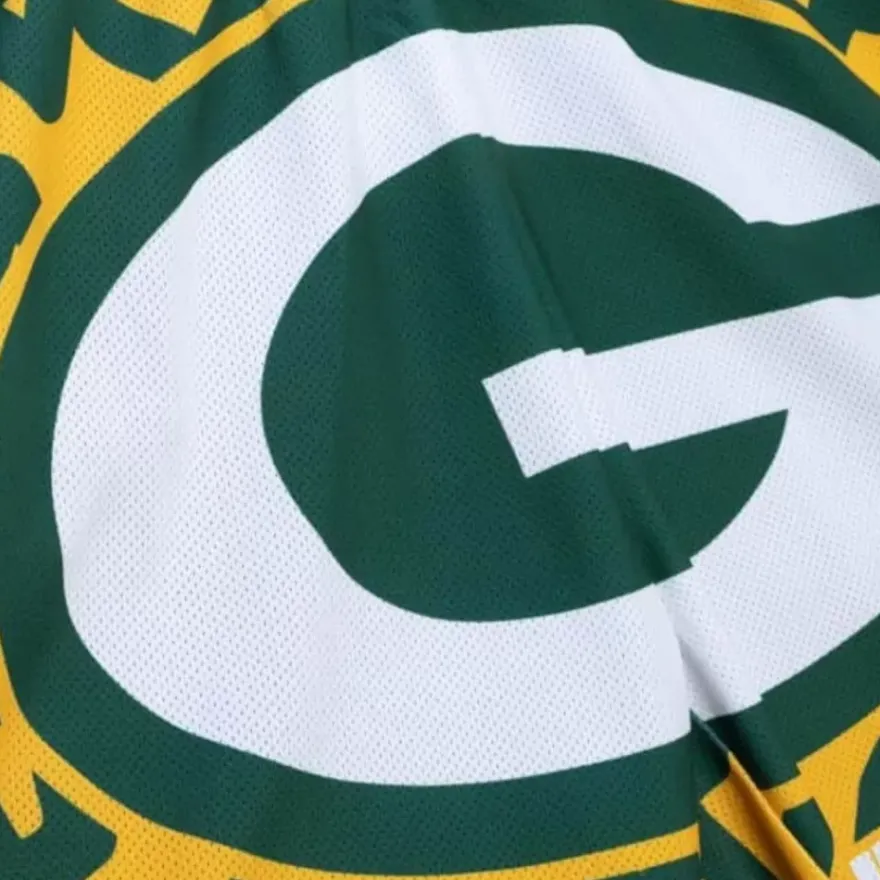 Mitchell & Ness Shorts-Jumbotron 2.0 Sublimated Shorts Green Bay Packers