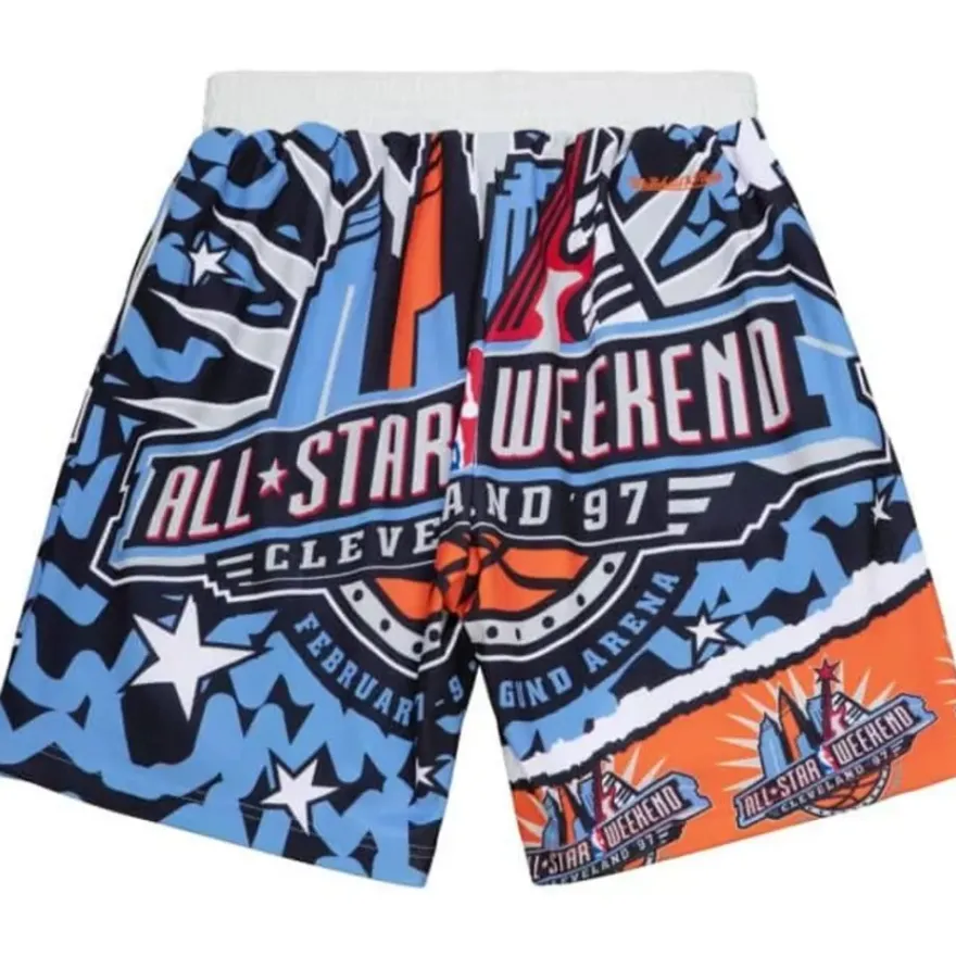 Mitchell & Ness Shorts-Jumbotron 2.0 Sublimated Shorts All Star 1997-98
