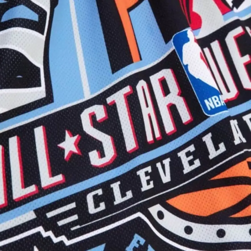 Mitchell & Ness Shorts-Jumbotron 2.0 Sublimated Shorts All Star 1997-98