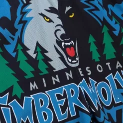 Mitchell & Ness Shorts-Jumbotron 2.0 Sublimated Shorts Minnesota Timberwolves