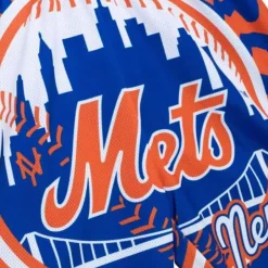 Mitchell & Ness Shorts-Jumbotron 2.0 Sublimated Shorts New York Mets