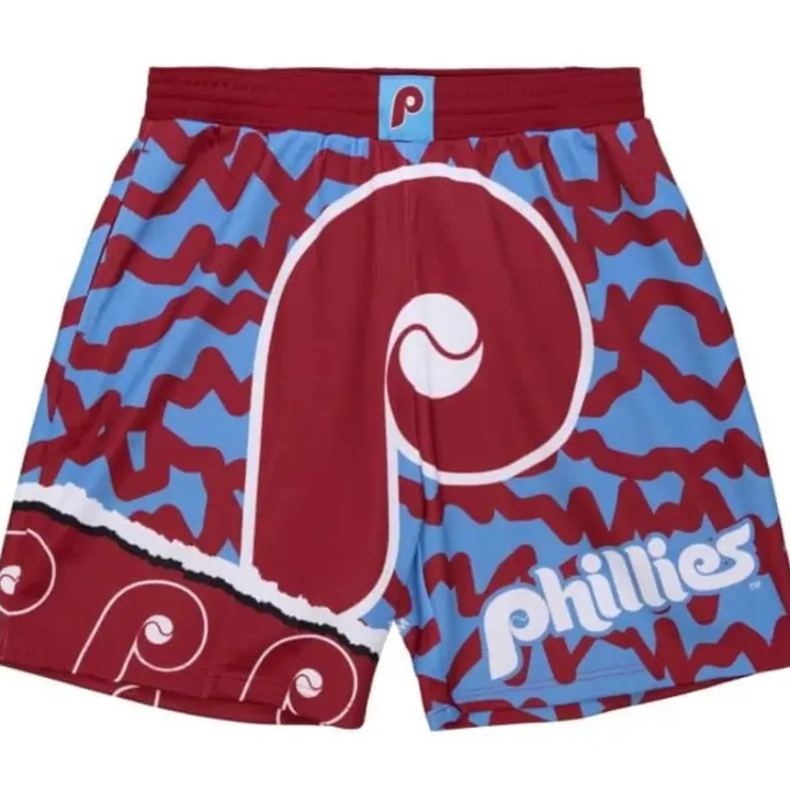 Mitchell & Ness Shorts-Jumbotron 2.0 Sublimated Shorts Philadelphia Phillies