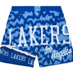 Mitchell & Ness Shorts-Jumbotron 2.0 Sublimated Shorts Los Angeles Lakers