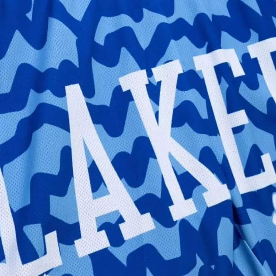 Mitchell & Ness Shorts-Jumbotron 2.0 Sublimated Shorts Los Angeles Lakers