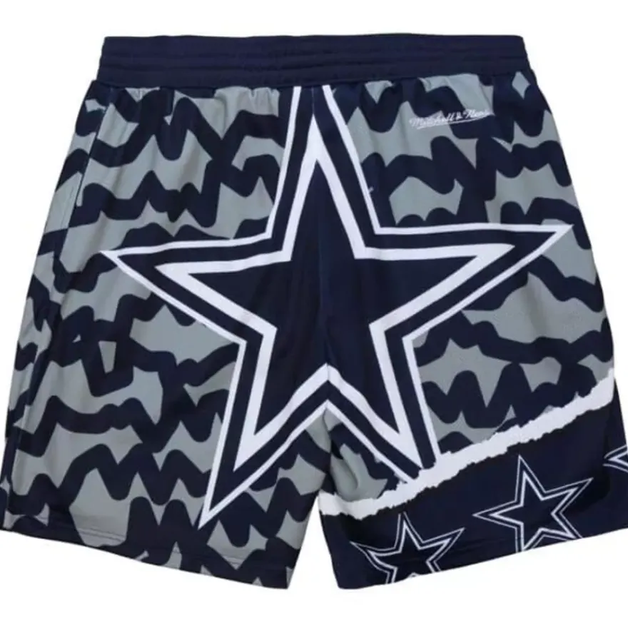 Mitchell & Ness Shorts-Jumbotron 2.0 Sublimated Shorts Dallas Cowboys