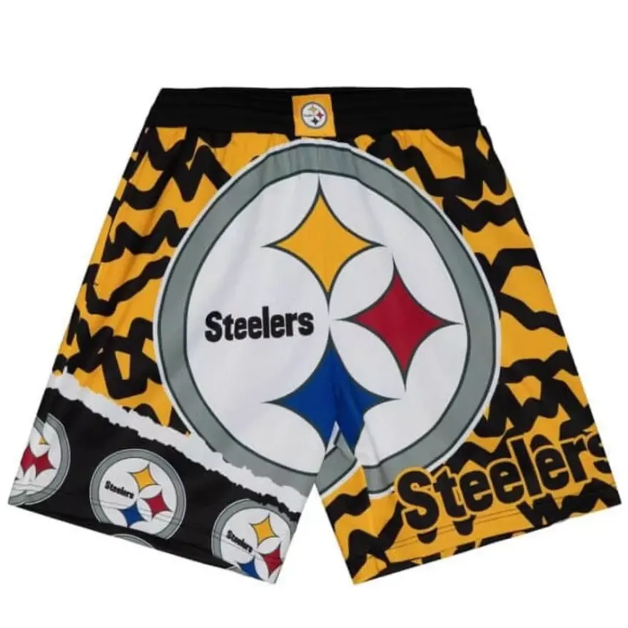 Mitchell & Ness Shorts-Jumbotron 2.0 Sublimated Shorts Pittsburgh Steelers