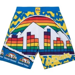 Mitchell & Ness Shorts-Jumbotron 2.0 Sublimated Shorts Denver Nuggets