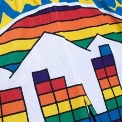 Mitchell & Ness Shorts-Jumbotron 2.0 Sublimated Shorts Denver Nuggets