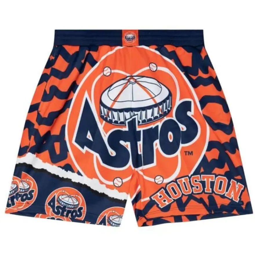 Mitchell & Ness Shorts-Jumbotron 2.0 Sublimated Shorts Houston Astros