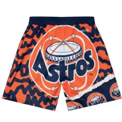 Mitchell & Ness Shorts-Jumbotron 2.0 Sublimated Shorts Houston Astros