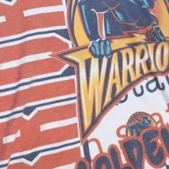 Mitchell & Ness T-Shirts & Tops-Jumbotron 2.0 Sublimated Ss Tee Golden State Warriors