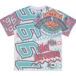 Mitchell & Ness T-Shirts & Tops-Jumbotron 2.0 Sublimated S/S Tee All Star 1996-97