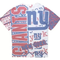 Mitchell & Ness T-Shirts & Tops-Jumbotron 2.0 Sublimated Ss Tee New York Giants