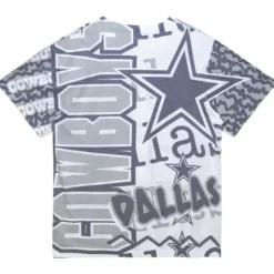 Mitchell & Ness T-Shirts & Tops-Jumbotron 2.0 Sublimated Ss Tee Dallas Cowboys