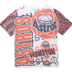 Mitchell & Ness T-Shirts & Tops-Jumbotron 2.0 Sublimated Ss Tee Houston Astros