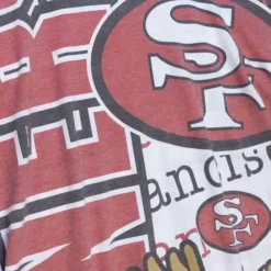 Mitchell & Ness T-Shirts & Tops-Jumbotron 2.0 Sublimated Ss Tee San Francisco 49Ers