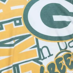 Mitchell & Ness T-Shirts & Tops-Jumbotron 2.0 Sublimated Ss Tee Green Bay Packers
