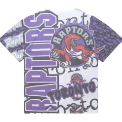 Mitchell & Ness T-Shirts & Tops-Jumbotron 2.0 Sublimated Ss Tee Toronto Raptors