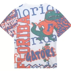 Mitchell & Ness T-Shirts & Tops-Jumbotron 2.0 Sublimated Ss Tee University Of Florida
