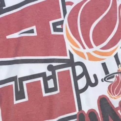 Mitchell & Ness T-Shirts & Tops-Jumbotron 2.0 Sublimated Ss Tee Miami Heat