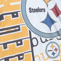 Mitchell & Ness T-Shirts & Tops-Jumbotron 2.0 Sublimated Ss Tee Pittsburgh Steelers