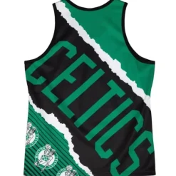 Mitchell & Ness T-Shirts & Tops-Jumbotron 2.0 Sublimated Tank Boston Celtics