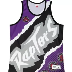 Mitchell & Ness T-Shirts & Tops-Jumbotron 2.0 Sublimated Tank Toronto Raptors