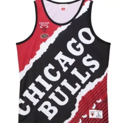 Mitchell & Ness T-Shirts & Tops-Jumbotron 2.0 Sublimated Tank Chicago Bulls