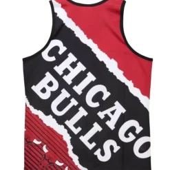 Mitchell & Ness T-Shirts & Tops-Jumbotron 2.0 Sublimated Tank Chicago Bulls