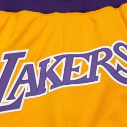 Mitchell & Ness Shorts-Just Don 7 Inch Shorts Los Angeles Lakers