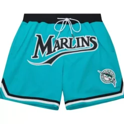 Mitchell & Ness Just Don-Just Don Cooperstown Shorts Florida Marlins
